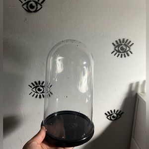 Dome cloche habitat or plants